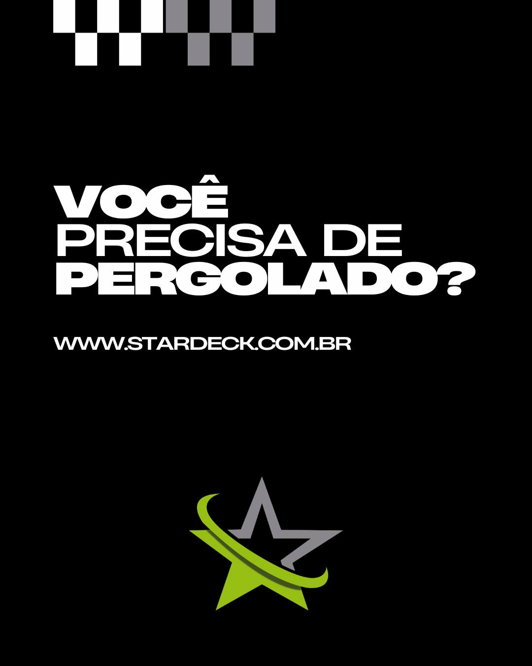 Mais do que estrutura, um convite para viver melhor os espaços.

Os pergolados da Star Deck unem estética, resistência e baixa manutenção, com solução completa: fornecimento + instalação especializada.

👉 Solicite um orçamento e transforme sua área externa com sofisticação e durabilidade.

#StarDeck #Pergolado #ÁreaExterna #Arquitetura #AltoPadrão #Construção